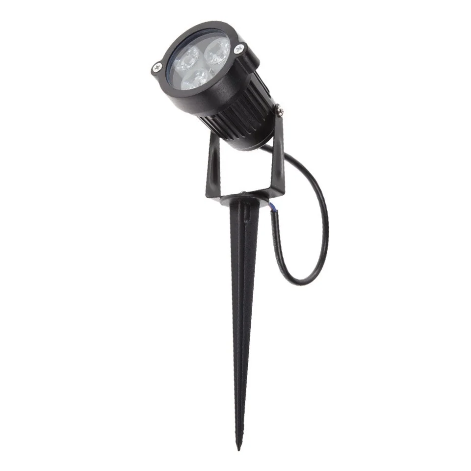 LED Landscape Outdoor Flood 12V 110v 220v Garden IP65 Aluminum spike 3w LED Lawn light