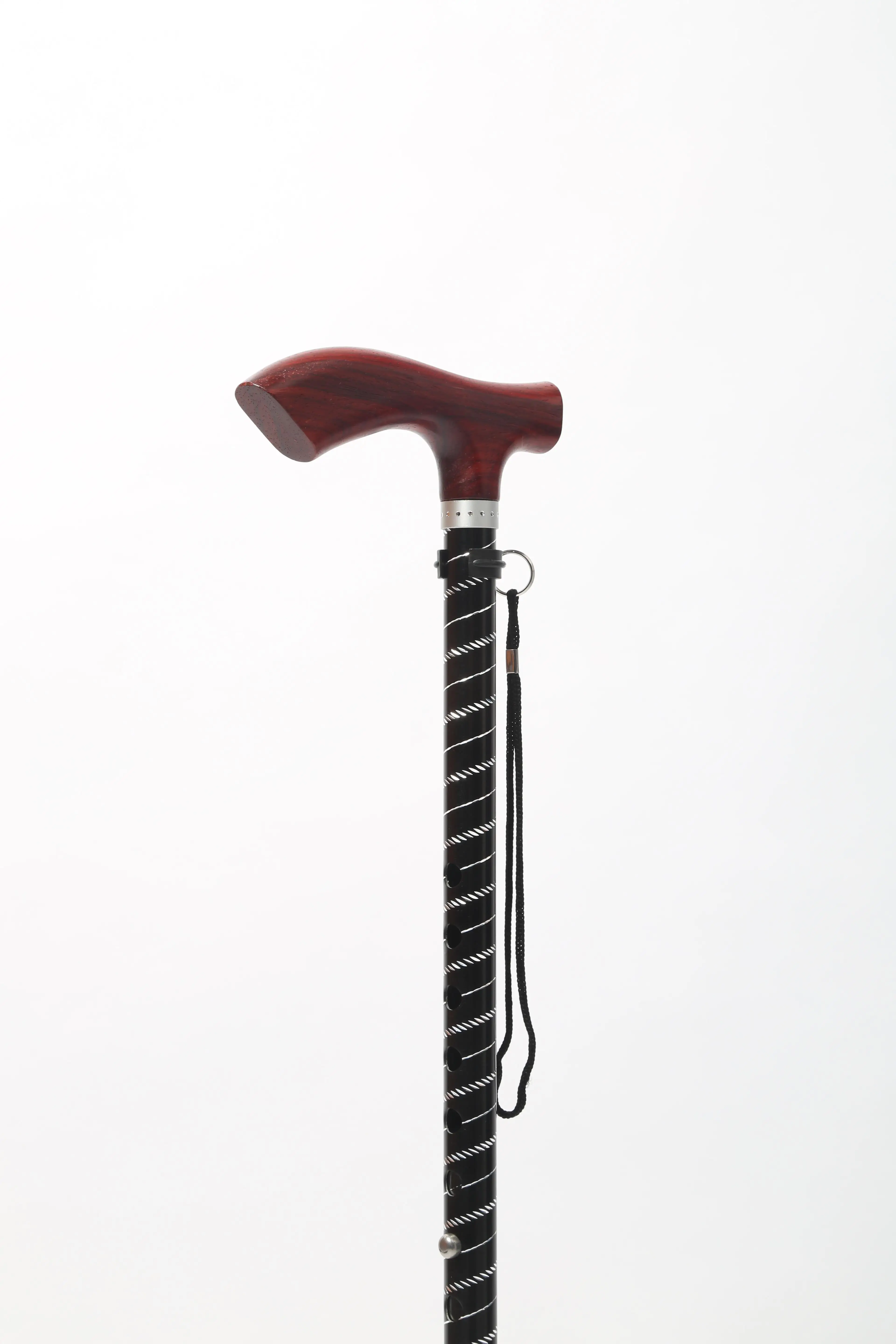 Adjustable,Lightweight Aluminum Offset Walking Stick With Ergonomic
