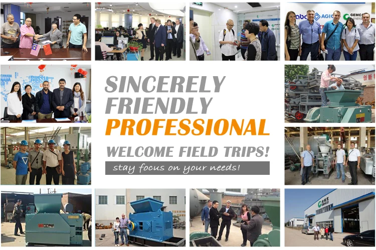 Wholesale price charcoal coal powder briquette shaping press briquetting machine equipment