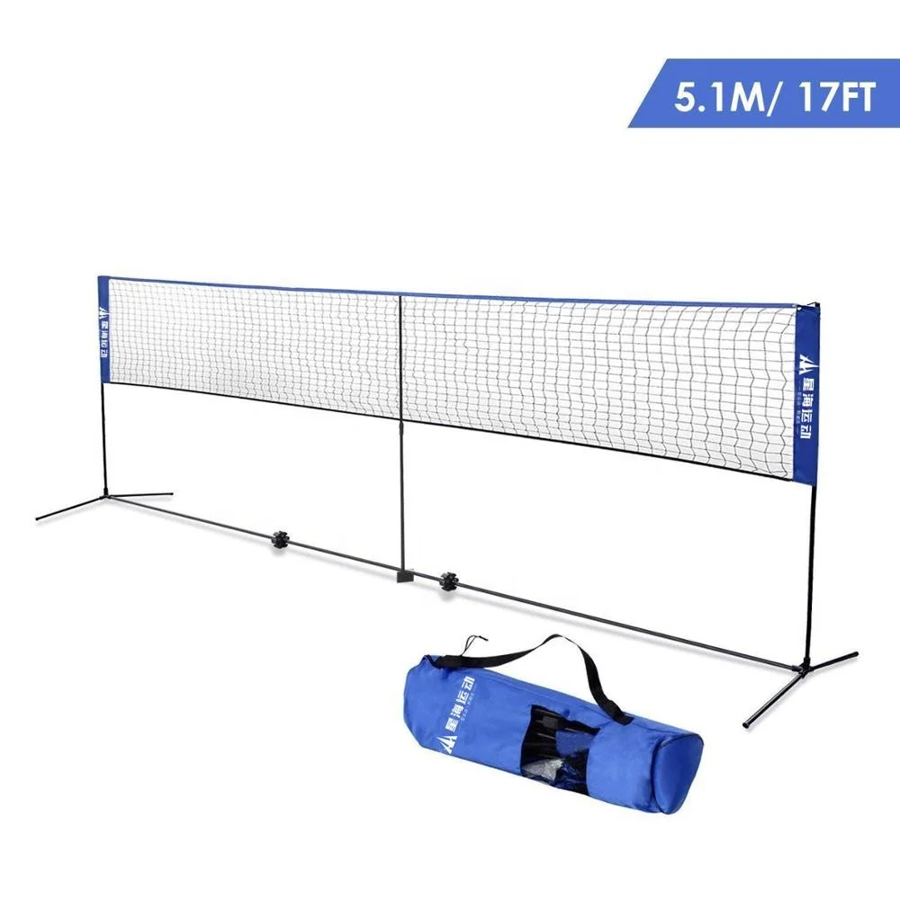 27ft Portable Professional Outdoor Volleyball Net Set With Adjustable ...