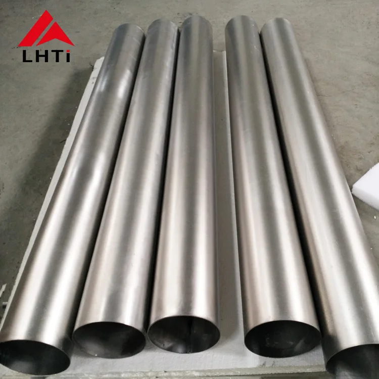 76mm 89mm Titanium Exhaust pipe 1.0mm and 1.2mm titanium tube in stock for Auto exhaust system