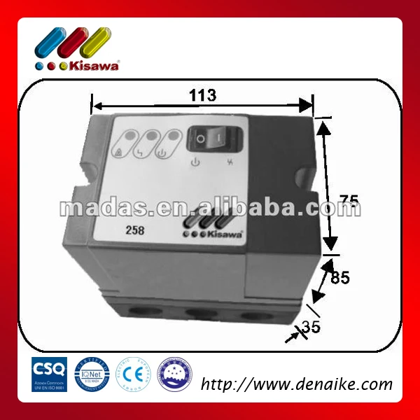 industrial gas burner controller IFT258 for boliers parts