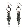 Ancient Design stainless steel Earrings jewelry , Luxury 3 pcs maple leaf Drop tassel Earrings