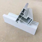 注意!!!!!!!!! 新しいホワイトカラー pvc/upvc 窓 & ドアプロファイルのためのアメリカ市場鉛フリーと抗 uv