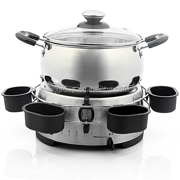 Stainless Steel Cheese Fondue Set Electric Fondue Maker Xj9k109 Buy Cheese Fondue Set,Fondue
