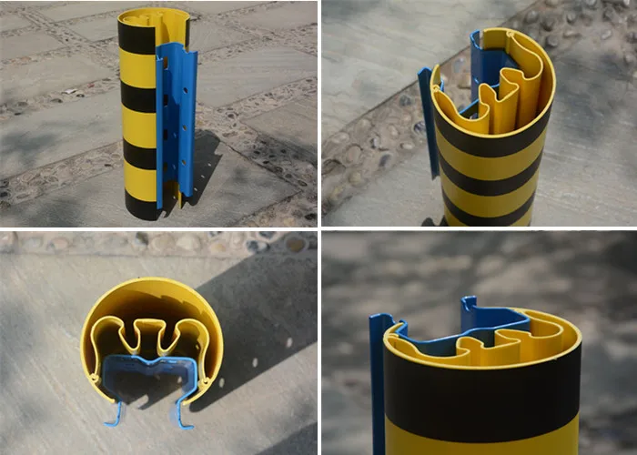 Steel Heavy-duty Frame Barrier and Protector for Racking Safety ...