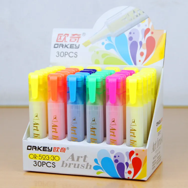 Custom Cheap Rainbow Highlighter Marker Highlighter Pen Neon Pen Buy
