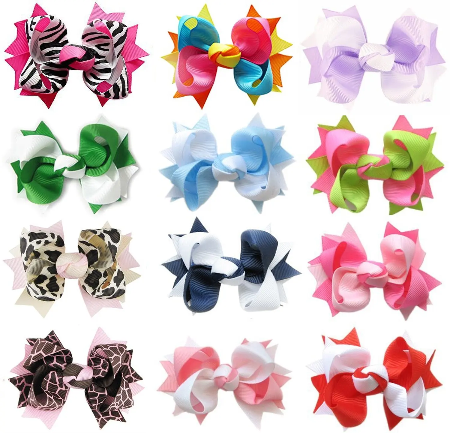 little girl hair bow clips