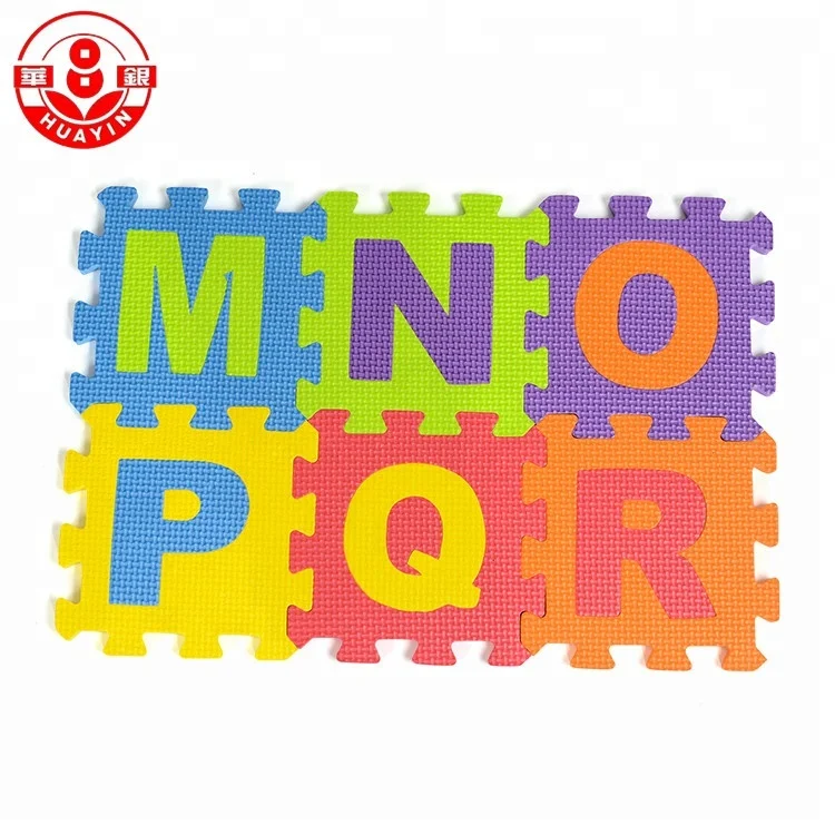 Environment Friendly Alphanumeric Jigsaw Puzzle Mat Children S Fun