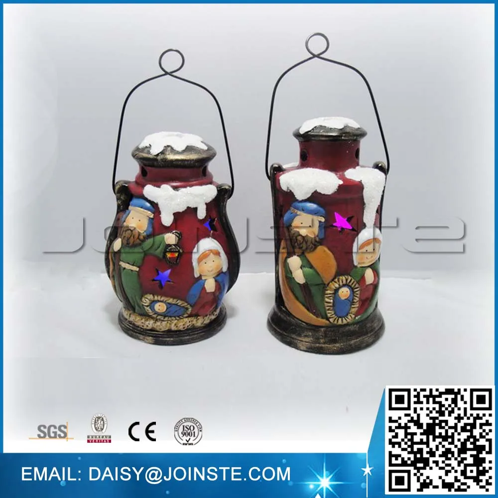Lantern Shaped Led Flash Christmas Nativity Scene,China Christmas