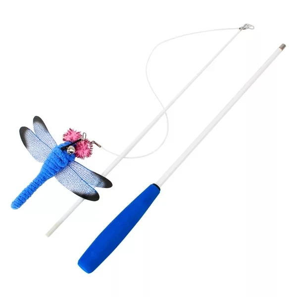 dragonfly cat toy