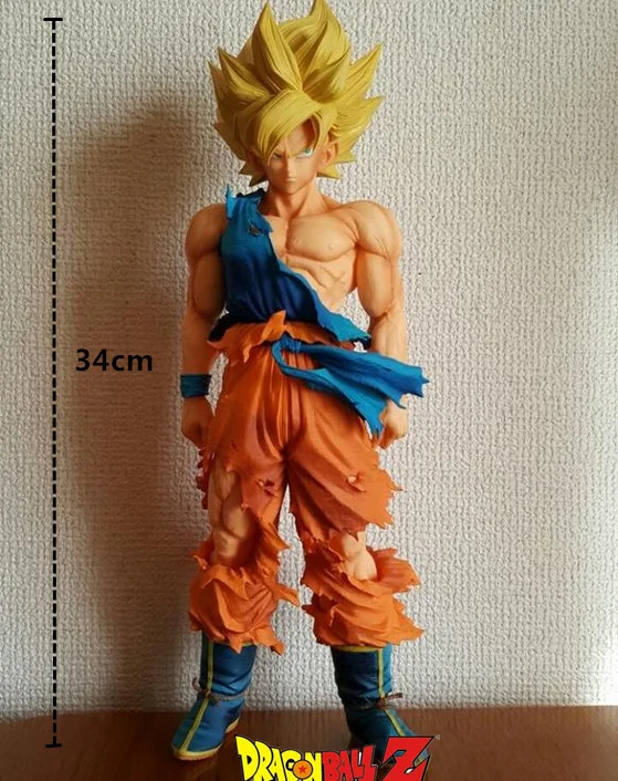 Em Estoque 30cm Anime Dragon Ball Troncos Figura Super Saiyan