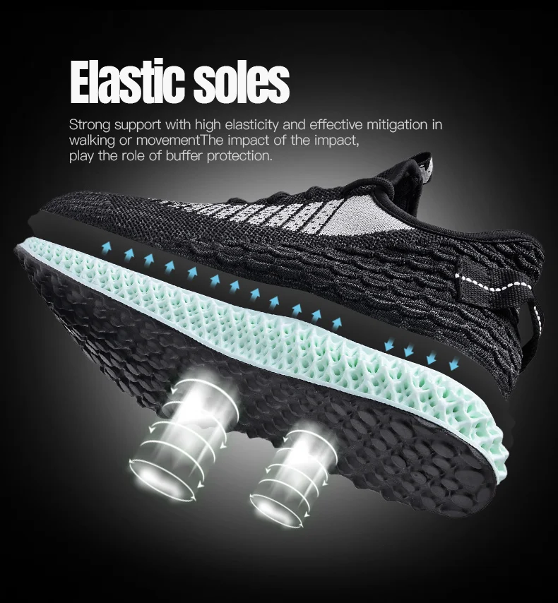 2019 New Arrived Spring Summer Men Futurecraft 4D Running Shoes Low Top Sneakers Knit Breathable Wear-resistant Casual  Shoes