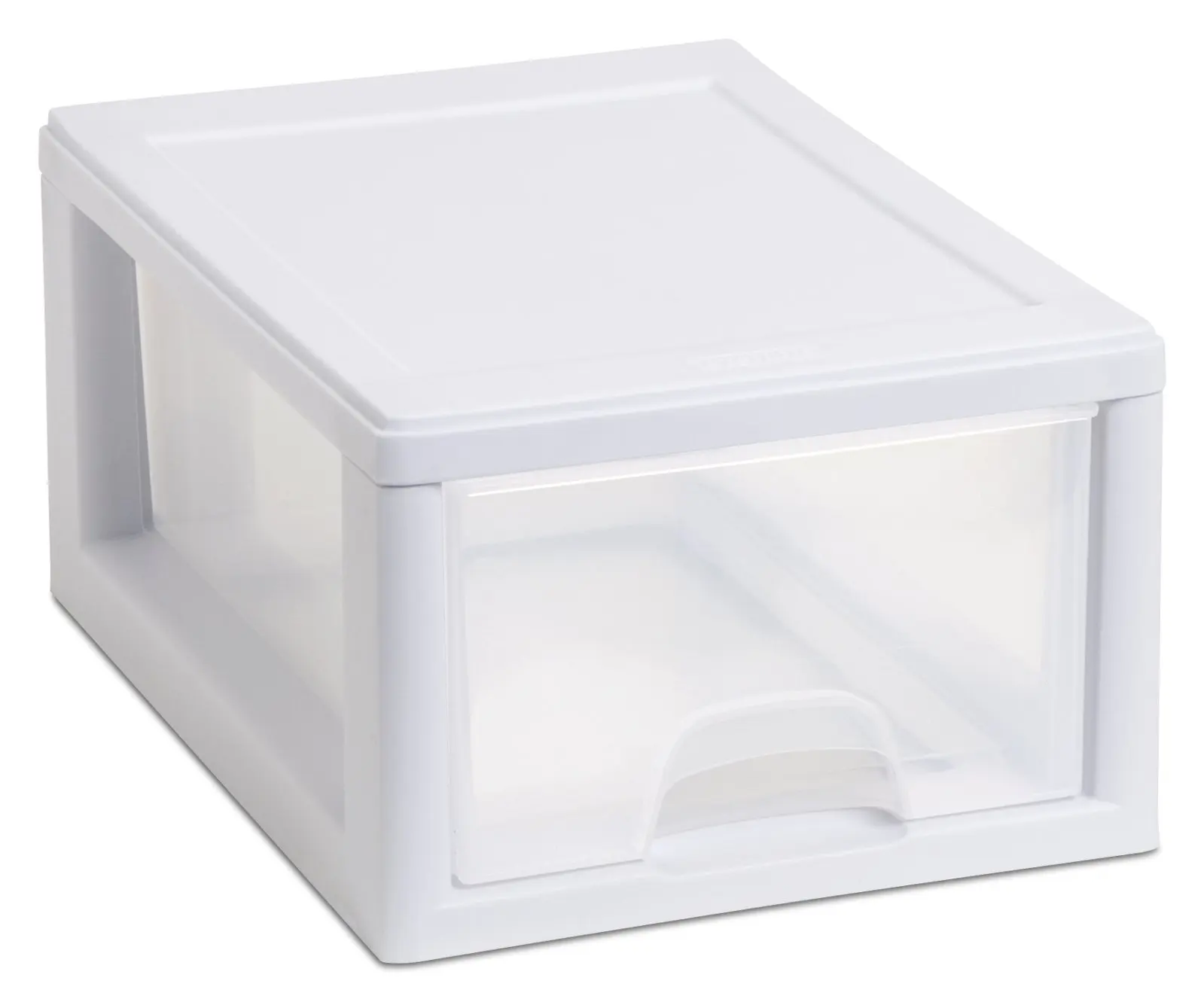 Buy Sterilite 20518006 Small 6 Qt Stacking Drawer With White Frame