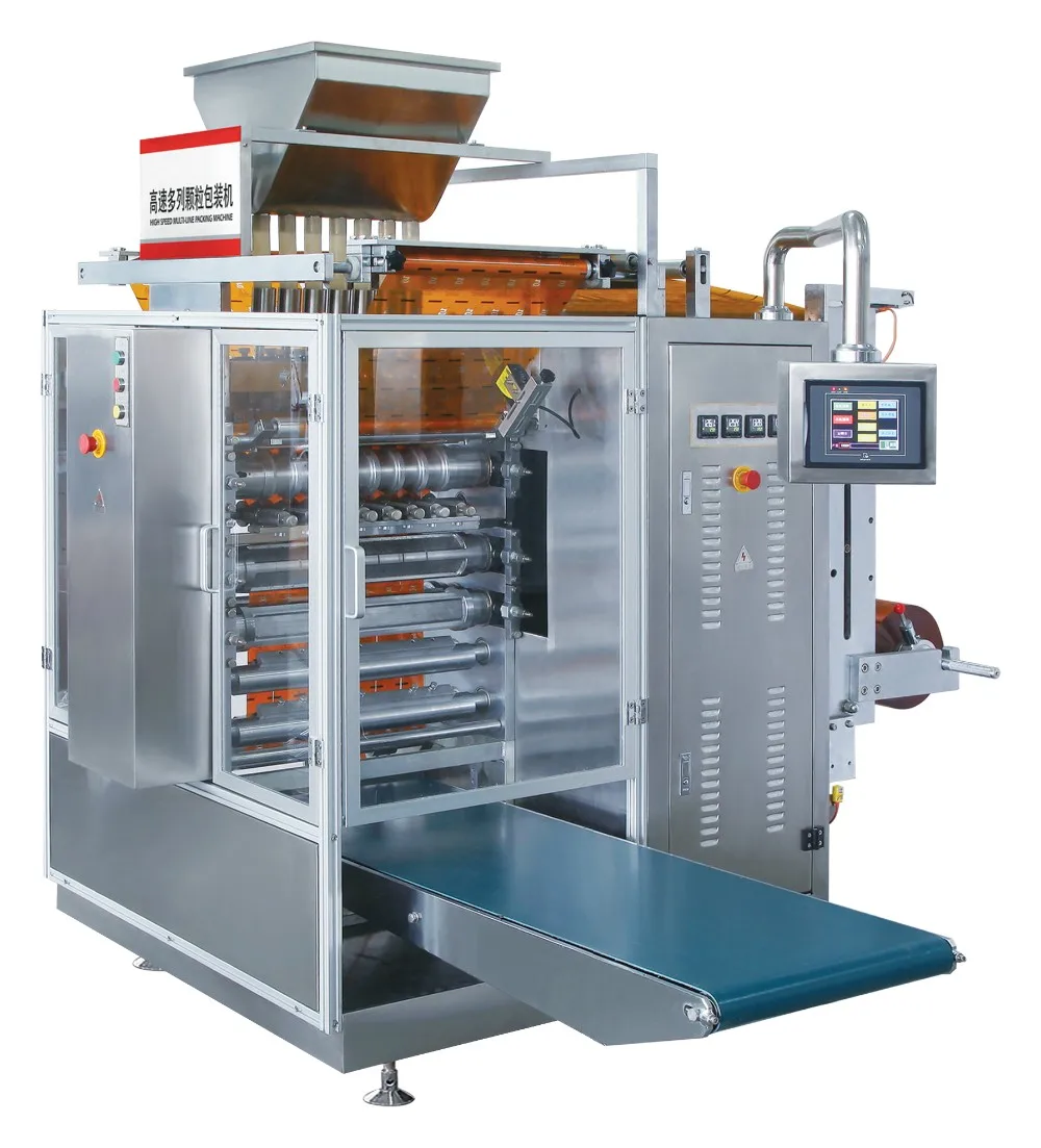 Automatic Multi Lanes Stick Sugar Sachet Plastic Pack Making Machine