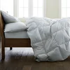 Nondisposable Feature and 100% Cotton Material white duvet cover set quilt