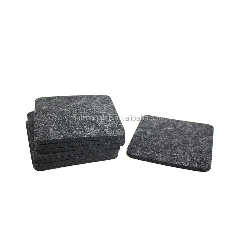 soft feel felt ball coasters diy