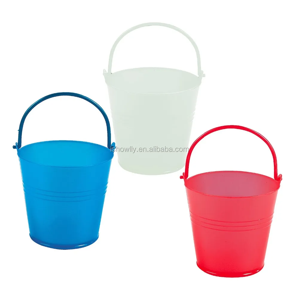 colored pails wholesale