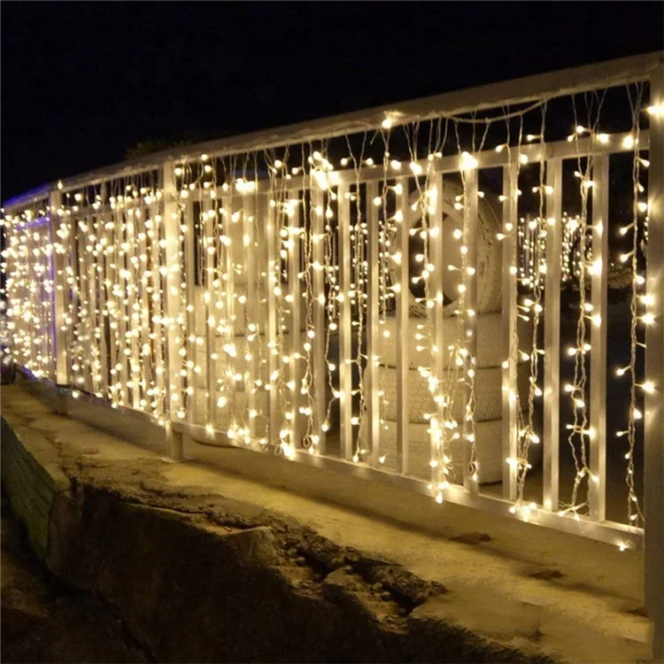 Liangliang Icicle Lights LED String Lights Christmas Decoration String  Fairy Light Curtain