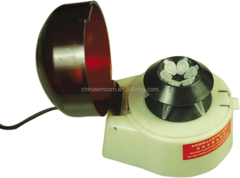 Factory price portable 6*1.5ml/0.5ml mini low speed centrifuge for laboratory/medical