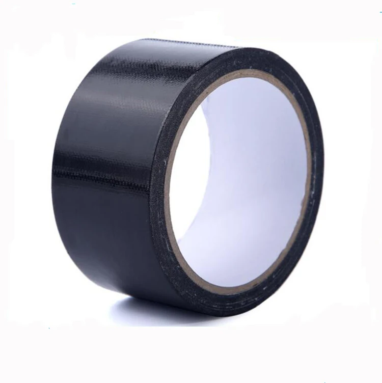 Pe-coated Cloth Economy Duct Tape Black Color 2 Inches X 50 Yards - Buy ...