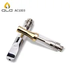 ALD iKrusher AC1003 金属チップセラミックコイル cbd co2 ガラス管 510 タンク吸うオイル吸うカートリッジ空