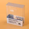 Clear transparent pvc folding box for mark pen