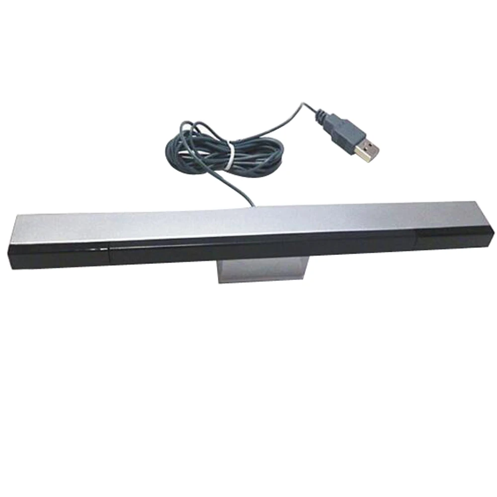 
USB infrared TV Ray Wired Remote Sensor Bar Receiver Inductor for Wii Console 