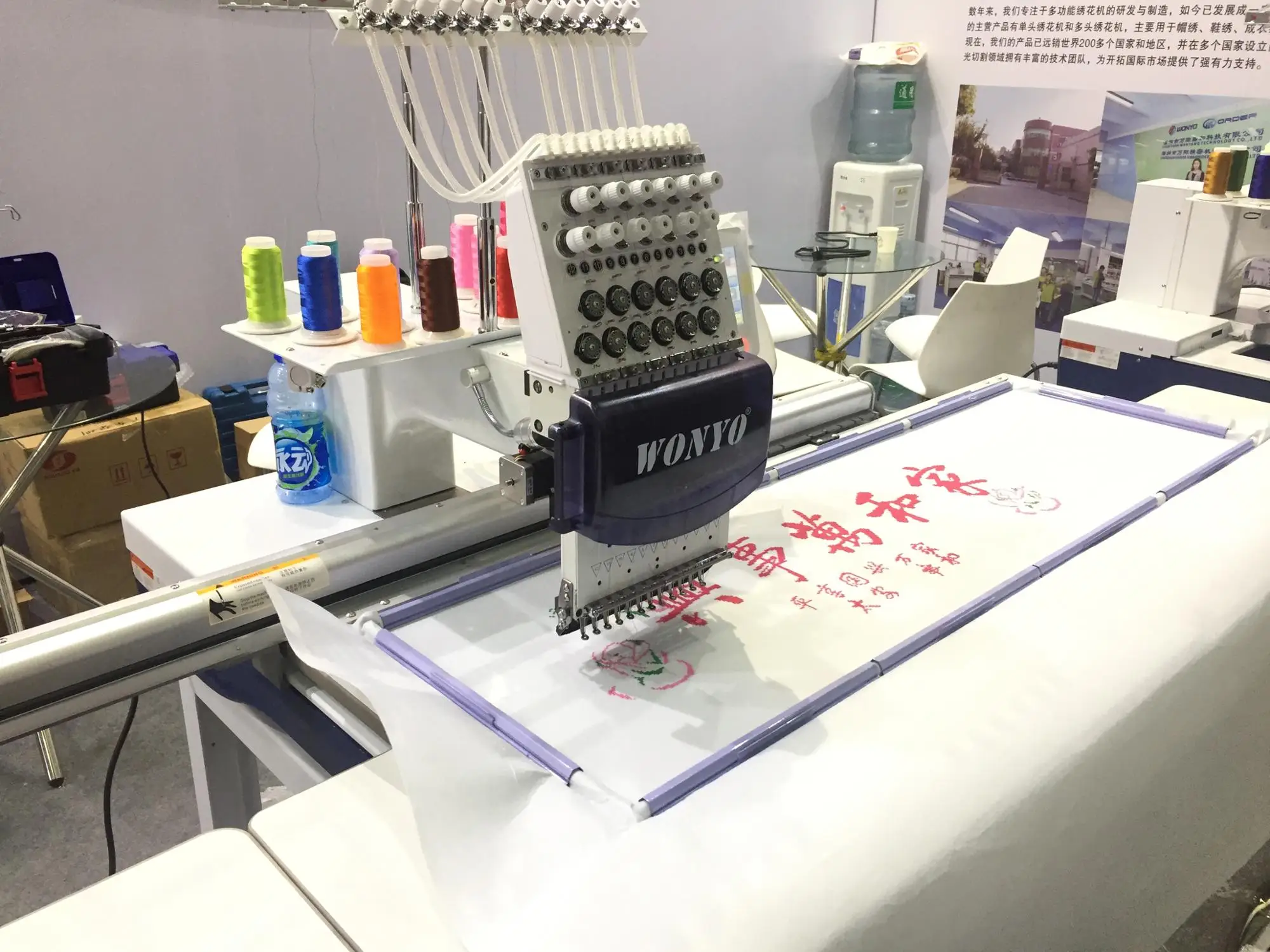 Industrial Embroidery Machines Single Head With Big Area Buy