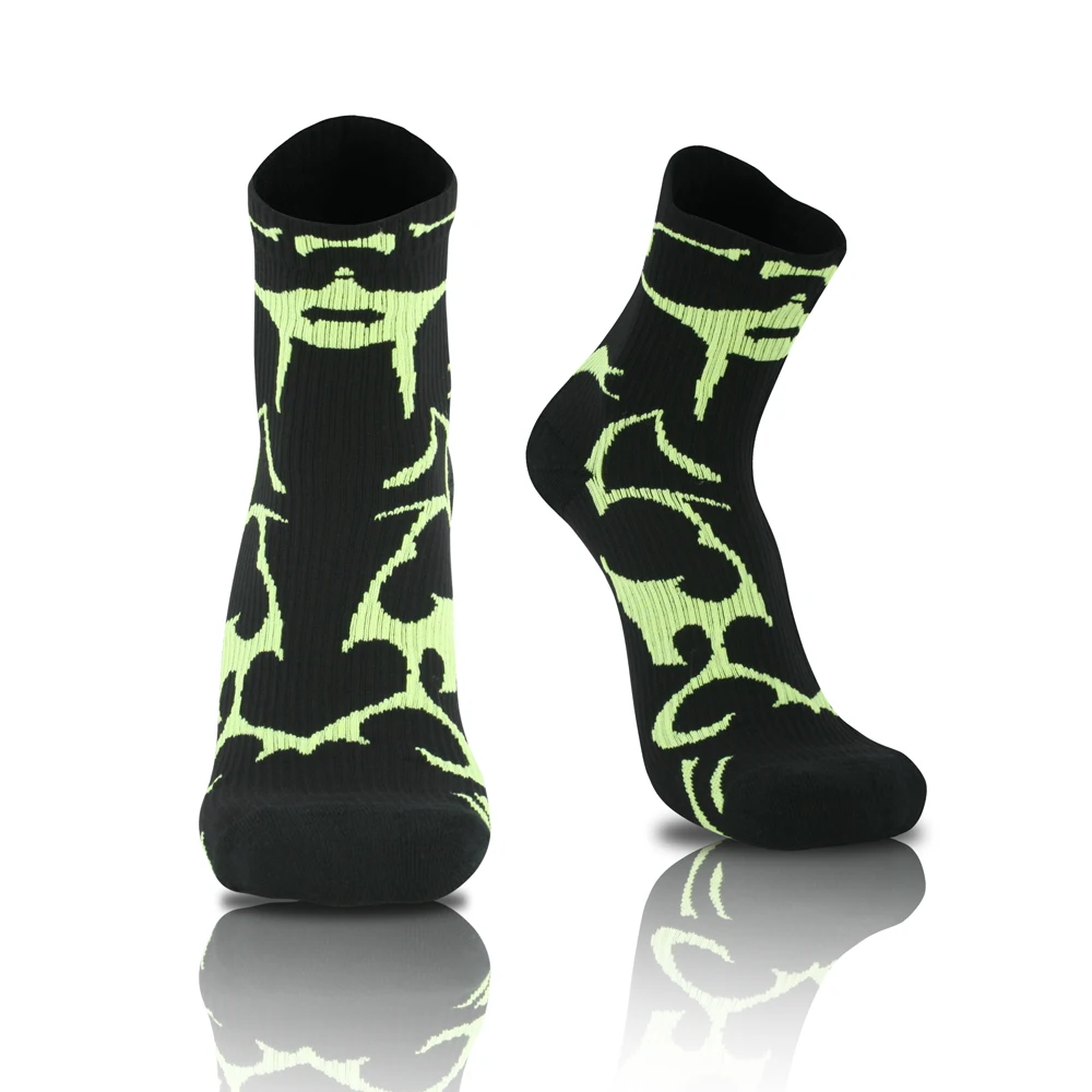 Plantar Fascia Compression Sock Anti Slip Sweat-Absorbent Breathable Mountaineering Short Tube Sport Man Socks