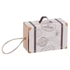 Creative Mini Luggage Design Candy Box Wedding Chocolate Gifts Box Packaging Bag Holder Party Festival Favor Supplies
