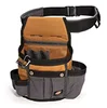 Custom logo canvas waist 8-Pocket Utility Pouch tool loops bag