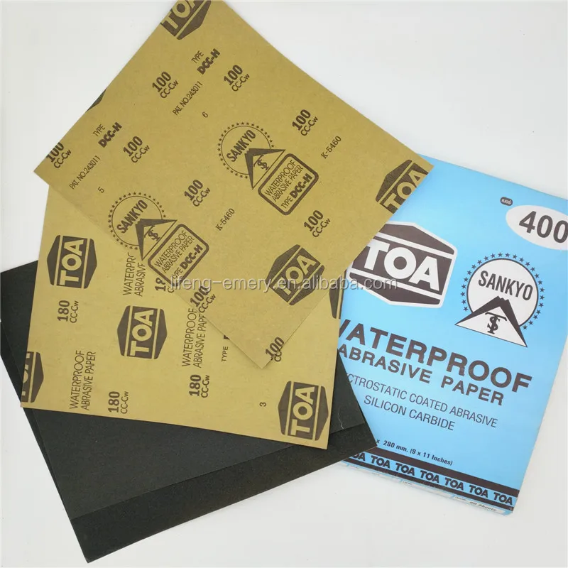 Electro Coated Abrasive Paper Silicon Carbide Waterproof Sand Paper Factory Direct Sale Buy