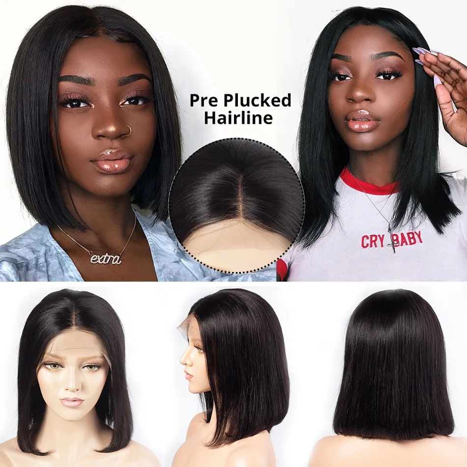 straight lace wigs human hair