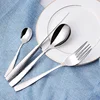 High Quality Silver Cutlery Stainless Steel Flatware Tableware