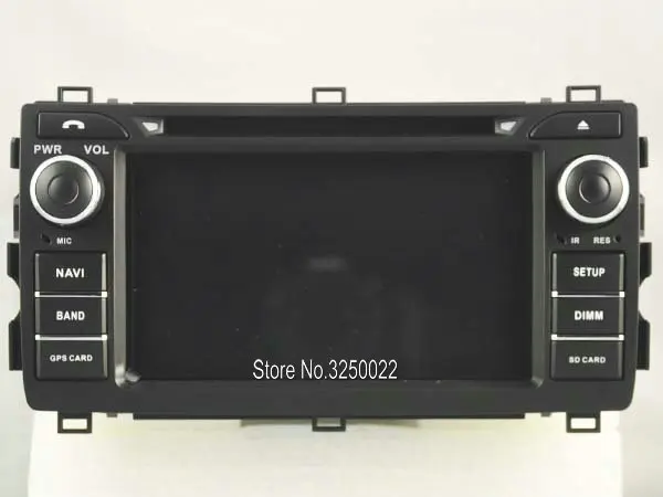 Discount Android 9.0 Car Dvd Navi Player FOR TOYOTA AURIS 2013 audio multimedia auto stereo support DVR WIFI DAB OBD all in one 18