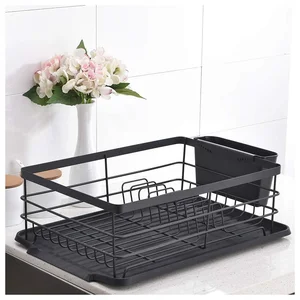 China Wire Dish Plate And Cup Rack Whole Alibaba Kitchen Restaurant Countertop Metal Wire Dish Bowl Drying Plate Rack Cup Holder Corner