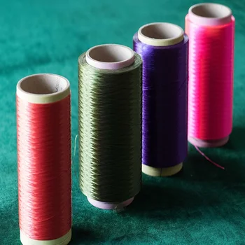 High Tenacity Nylon Dyed Viscose Rayon Filament Cone Yarn 300d - Buy ...