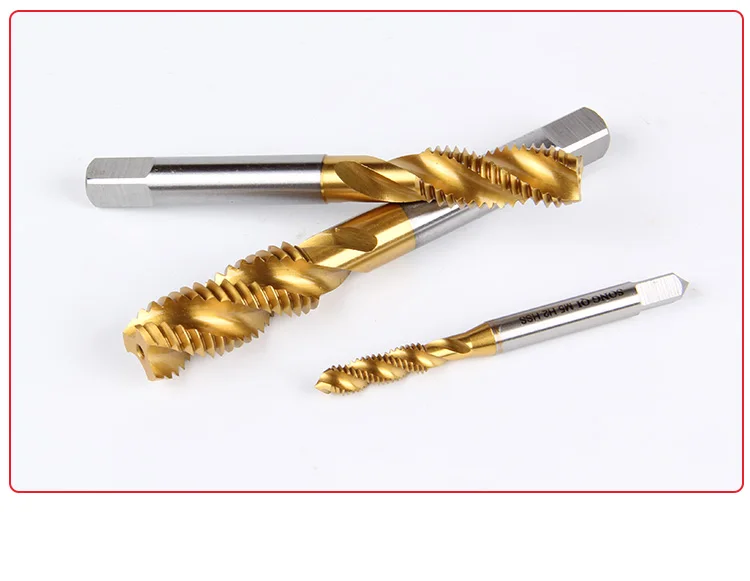 SONGQI HSS M2 Ticoated Machine Thread Acme tap spiral flute buttress