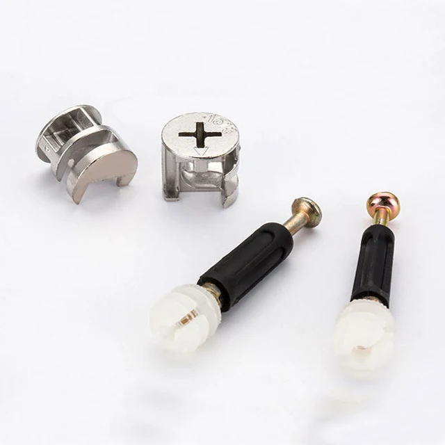 1 Package of 10 Pieces 12mm x 10mm Cam Lock Nut Furniture Connector Fastener