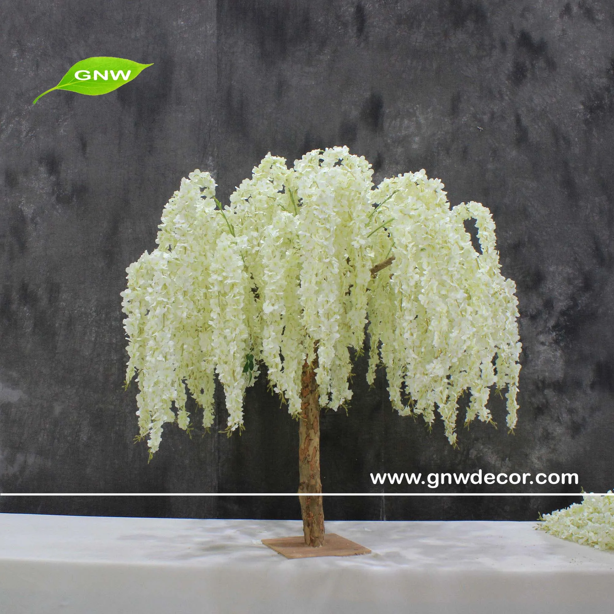 Gnw Artificial Trees Wisteria Blossom Used Wedding Decorations For