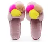 2018 autumn and winter fashion new cute plush Parent-child slippers indoor and outdoor warm and non-slip slippers for women