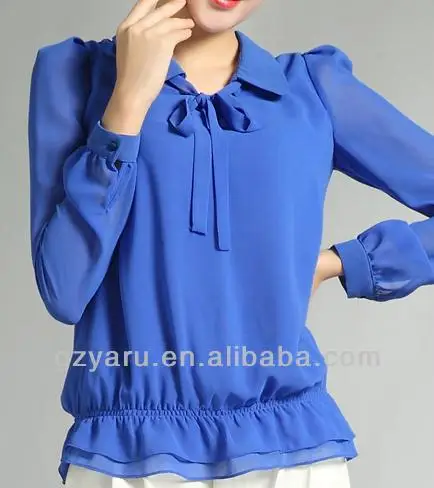 blusas en velo para dama