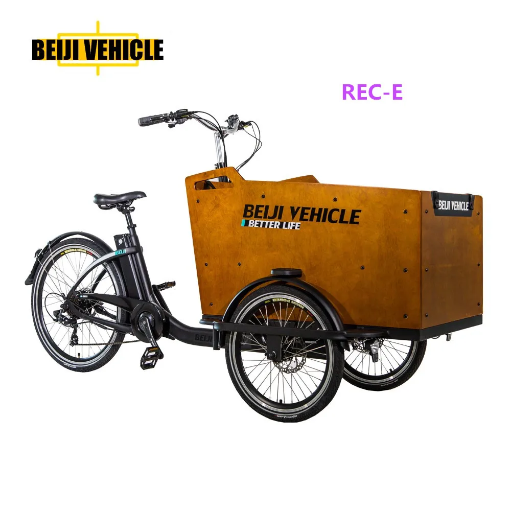 electric tandem tricycle