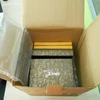 SGS verified pressure proof printed frosted 55 microns HDPE air cushion packing for trolley case inner void stuffing
