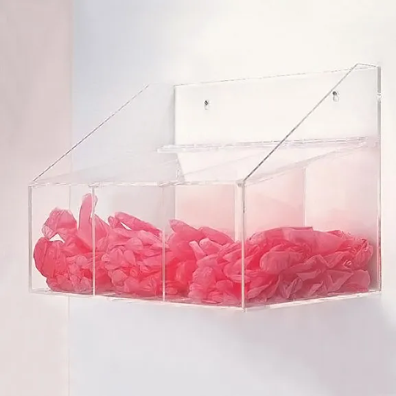 Acrylic Storage Box With Compartments at Delores Hanson blog