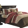 Cheap Price Customized 100% Polyester Quilt Home 7 Piece Bedding Comforter Set