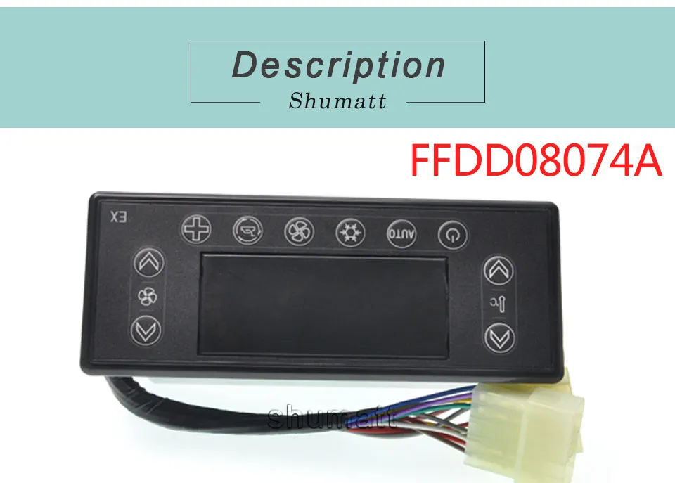 24V Yutong bus Bus Kelin Air Conditioning Climate Control Panel FFDD08-074A (1).jpg
