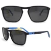 ready goods stock low MOQ custom fashion TR sunglasses for man woman black classic sunglasses for diving sport polarized lens