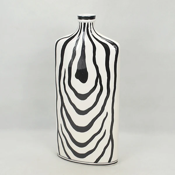 Zebra Print Modern Porcelain Chinese Vase For Decoration Buy